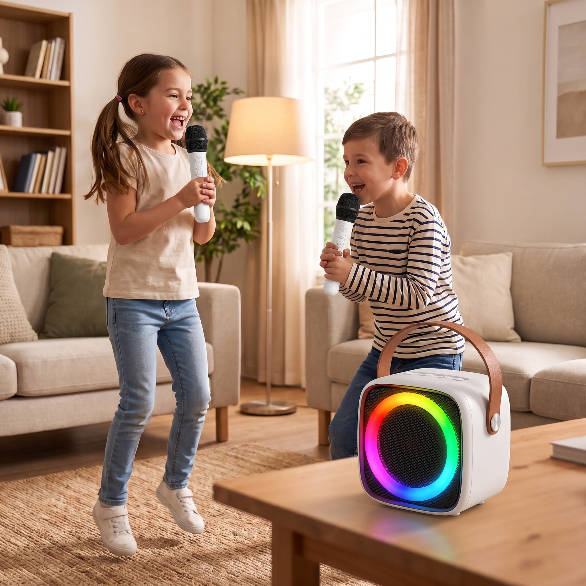 A living-room concert with GlowPop