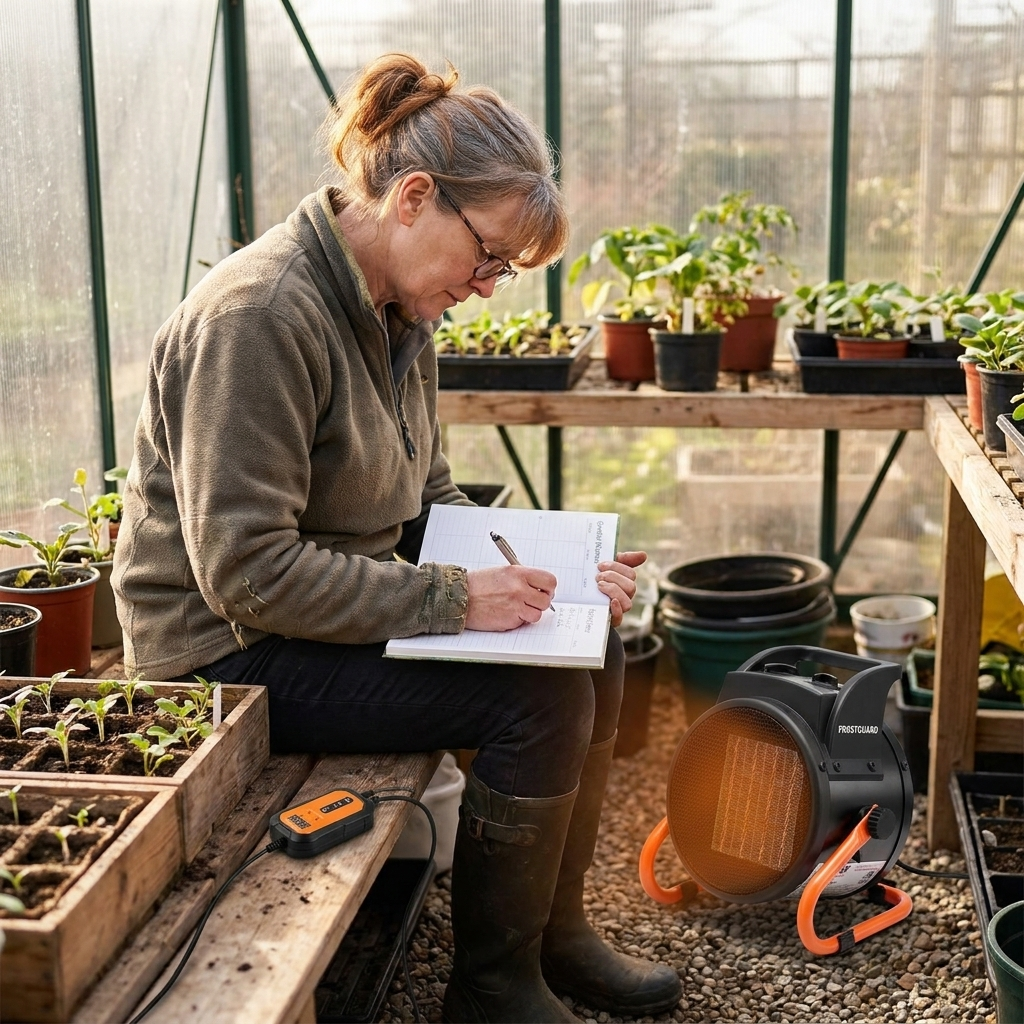 Writing sowing dates into the garden planner