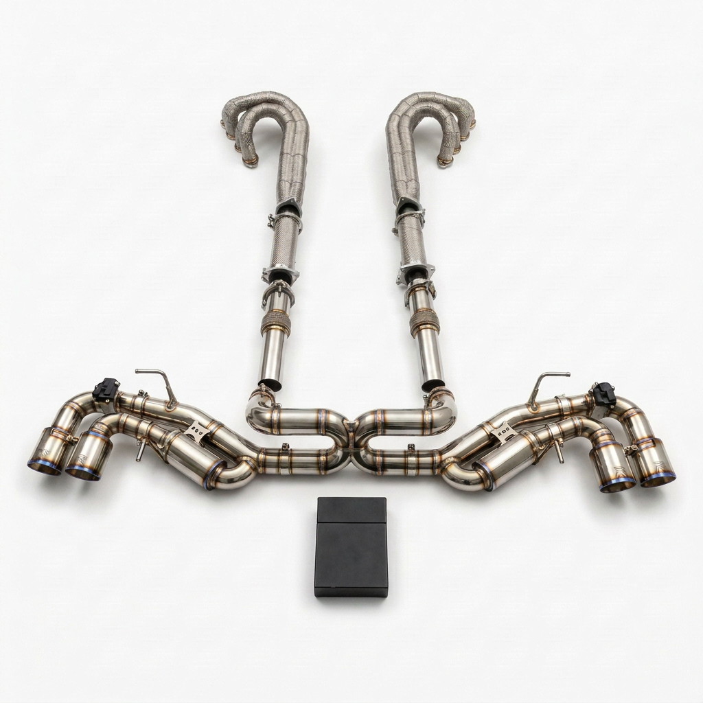 Every part of the Rovatek Pro C8 header-back system