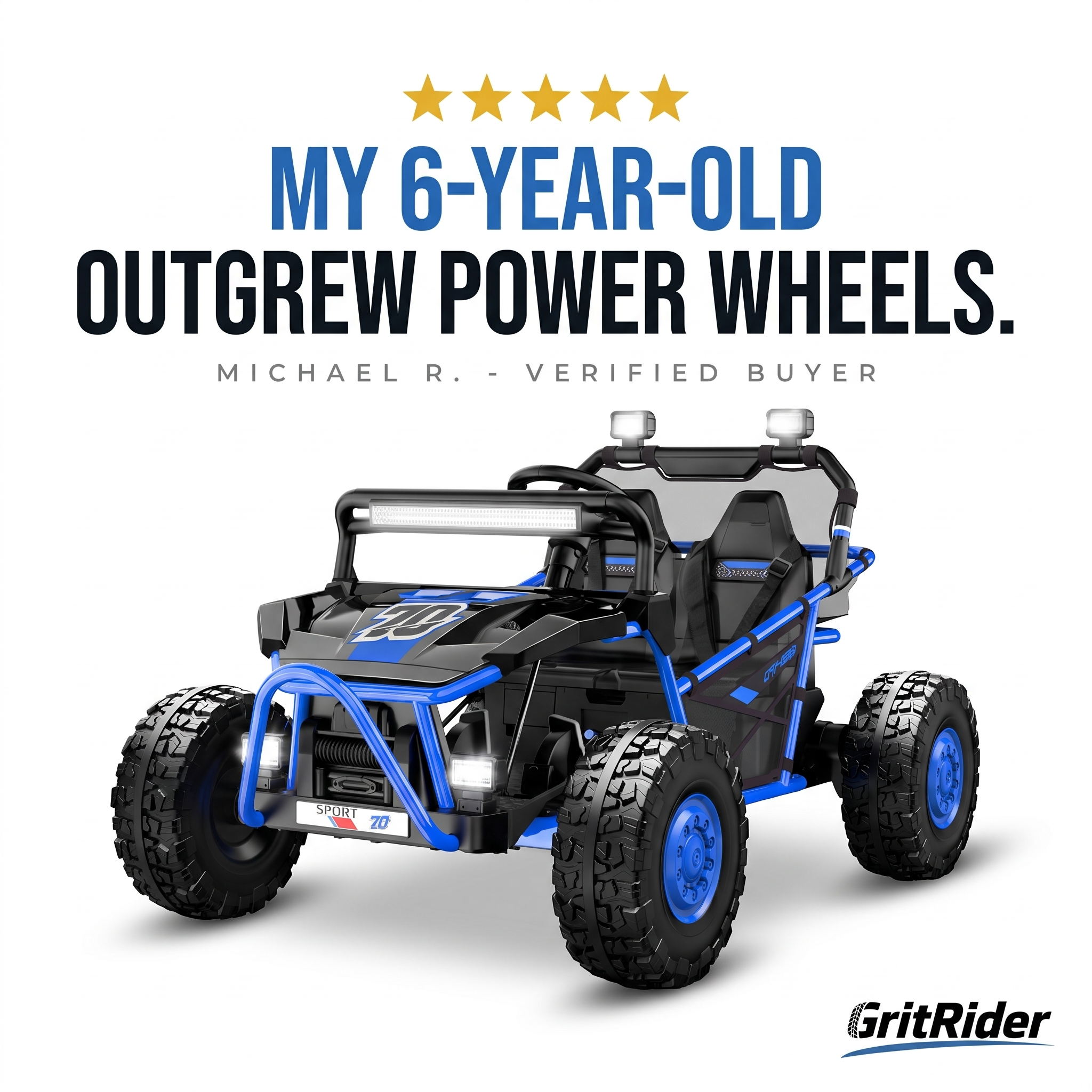 Parent review — my 6-year-old outgrew Power Wheels