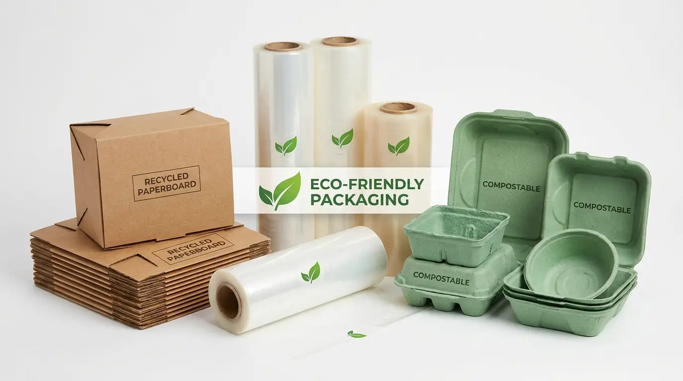 Eco-friendly sustainable packaging materials