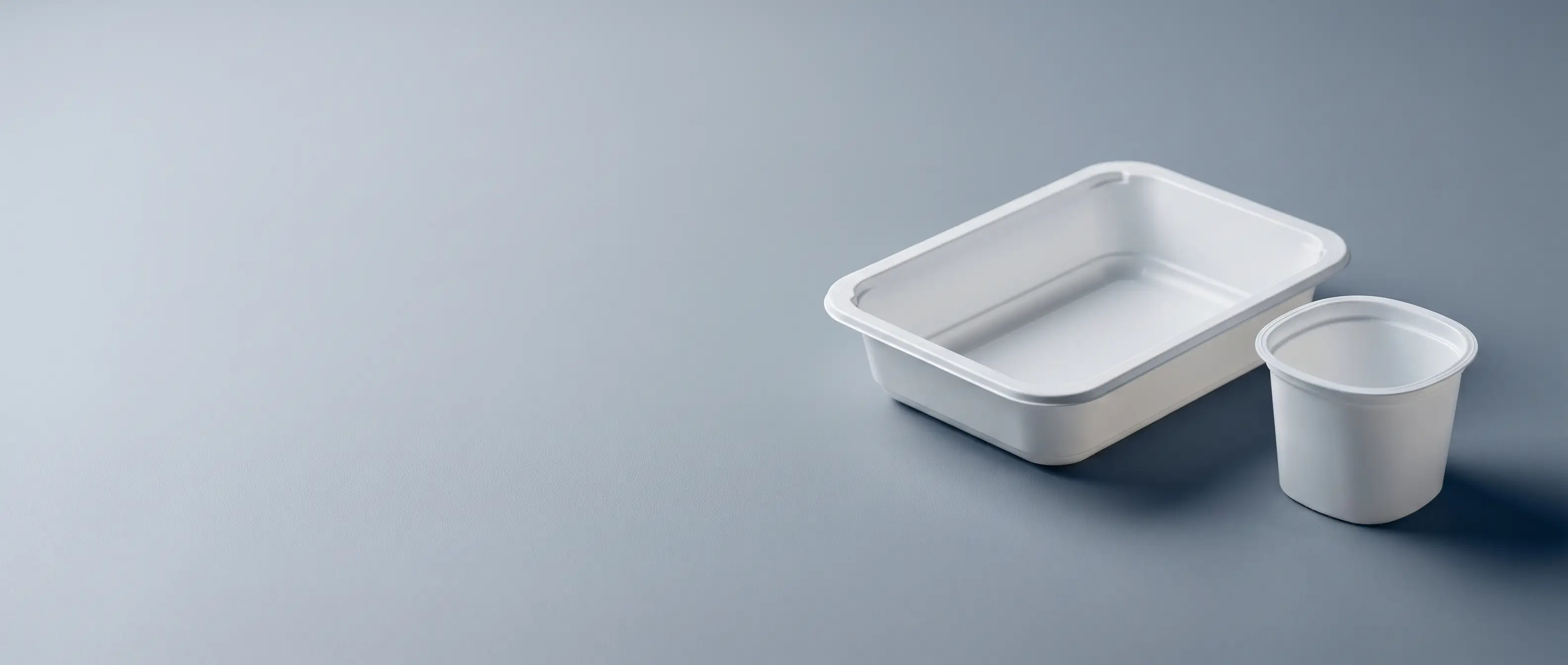 Formed PP tub / tray — lightweight polypropylene forming film for food packaging