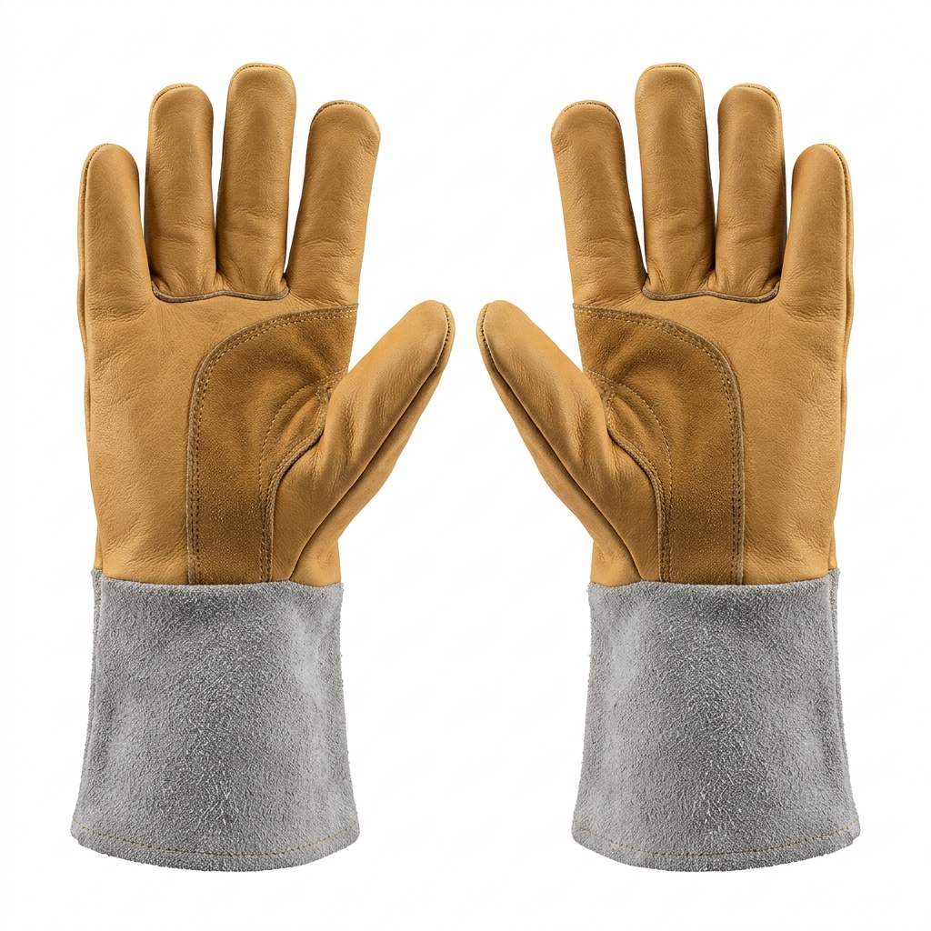 SAS 4005 goatskin double-layer welding glove