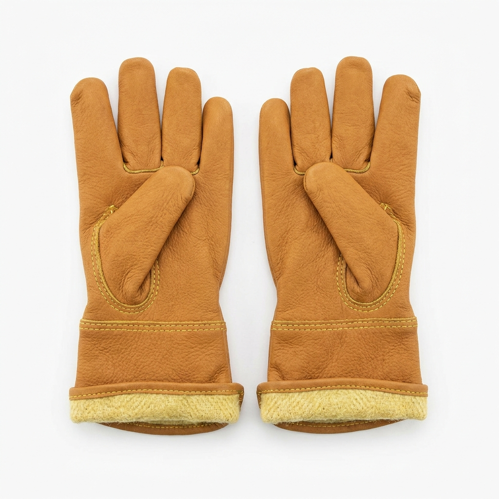 SAS 4017 goat grain cut-protection welding glove