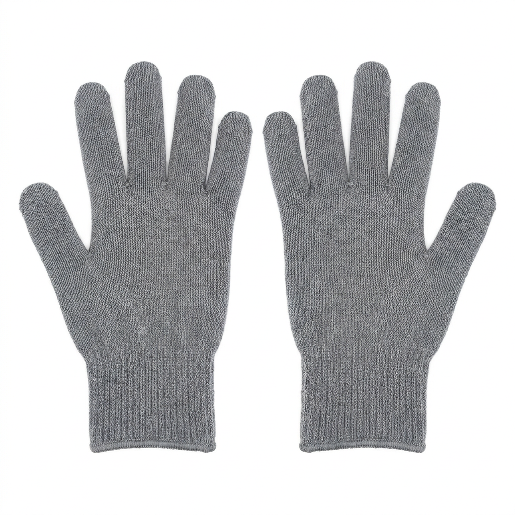 SAS 3008 polycotton seamless grey glove