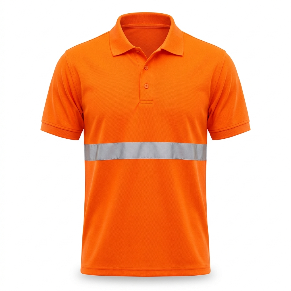 SAS 9024 Hi-Vis Polo &middot; Pique