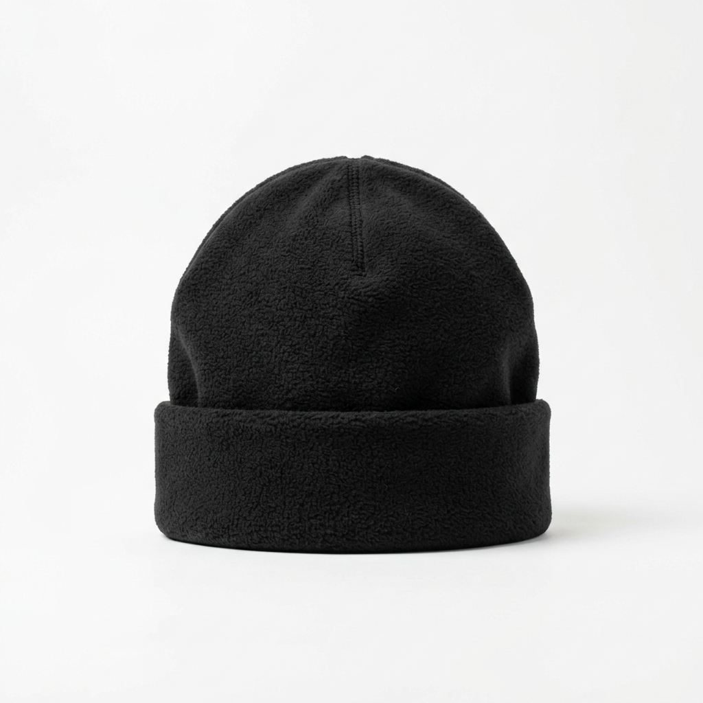 Polar fleece beanie