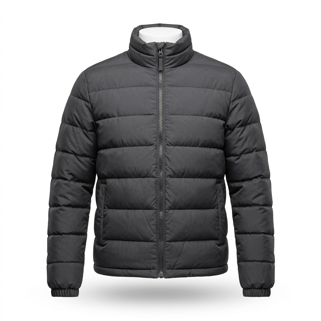 Full-zip technical jacket