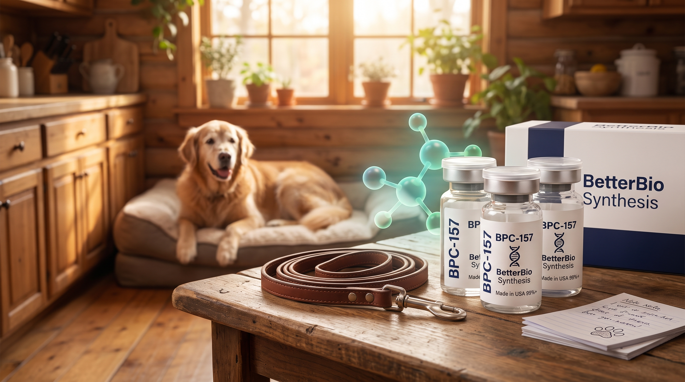 BPC-157 for Dogs: What the Research Actually Shows