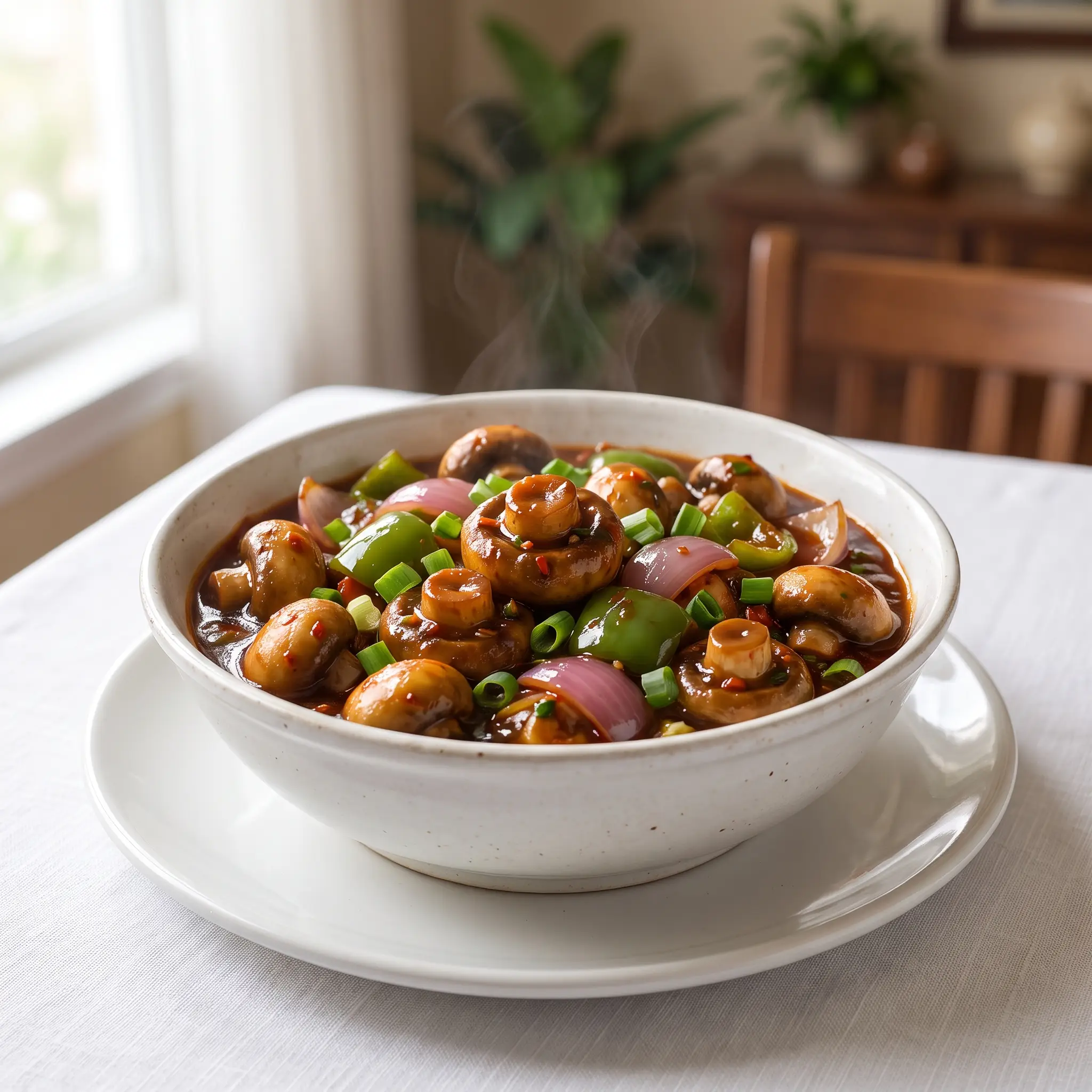 Chilli Mushroom Gravy