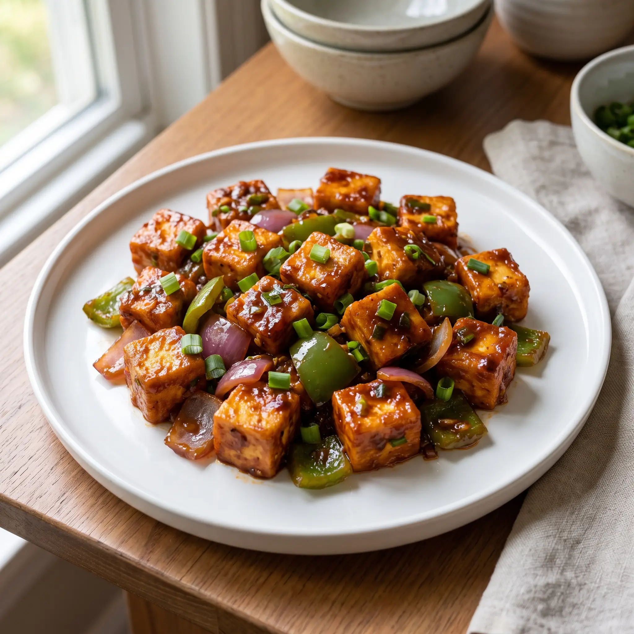 Chilly paneer Dry