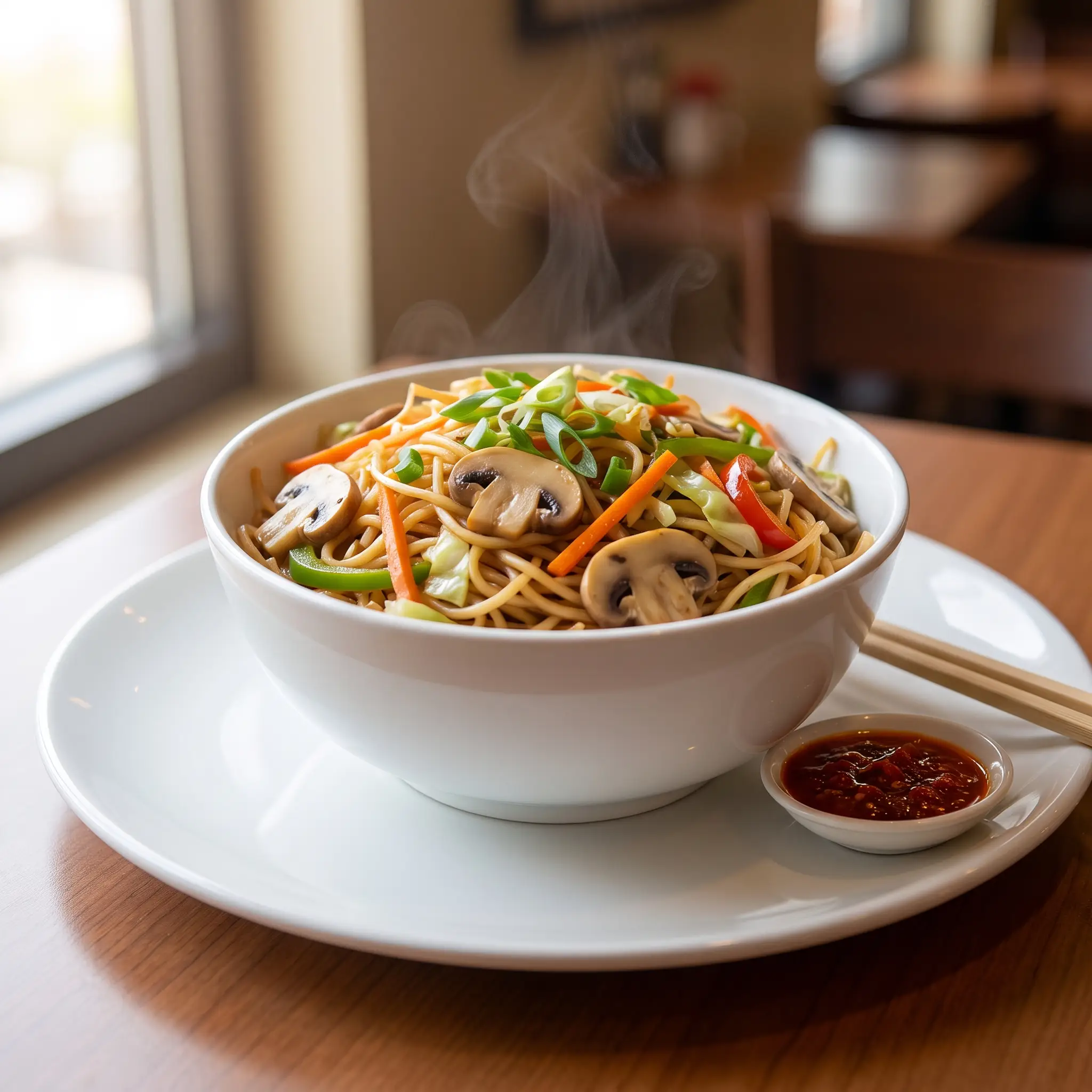 Mushroom Noodles