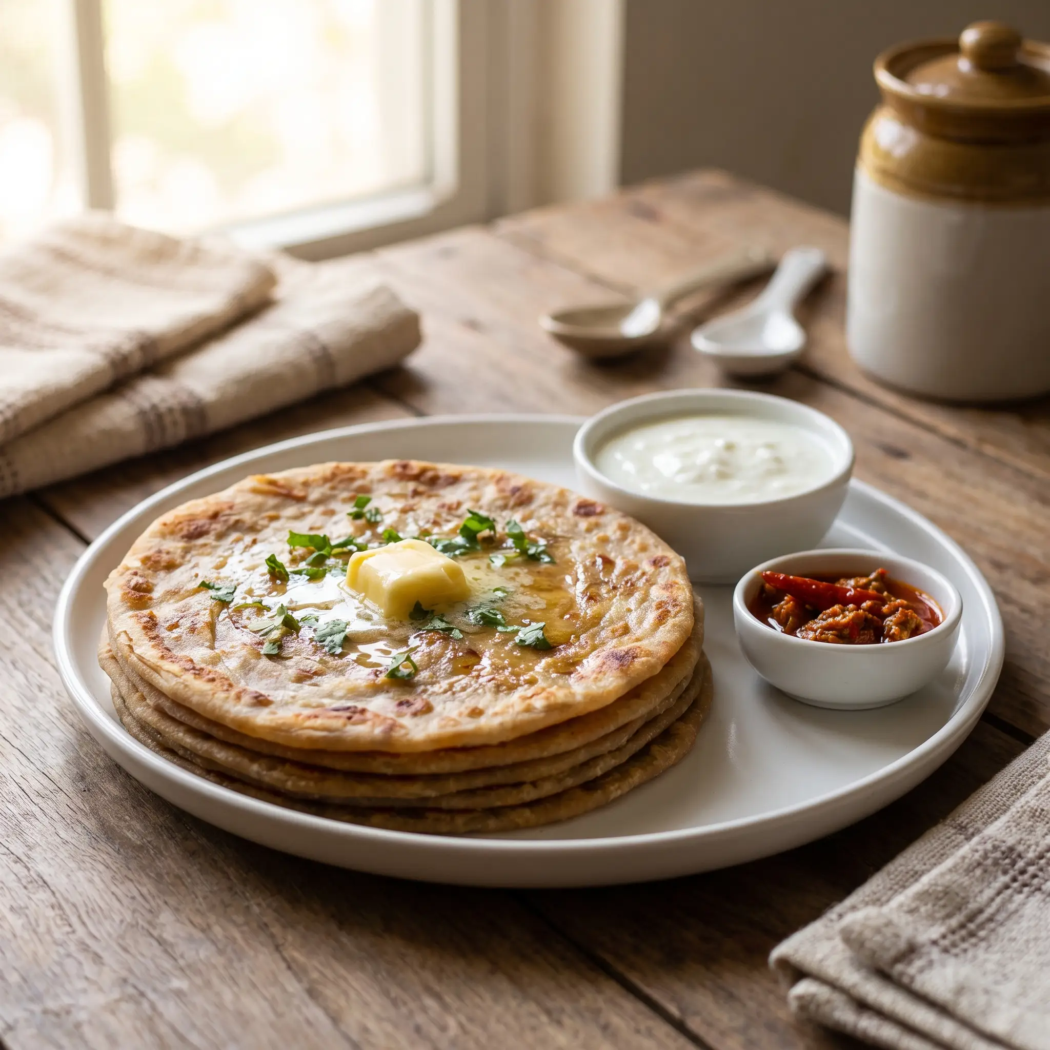 Onion Paratha