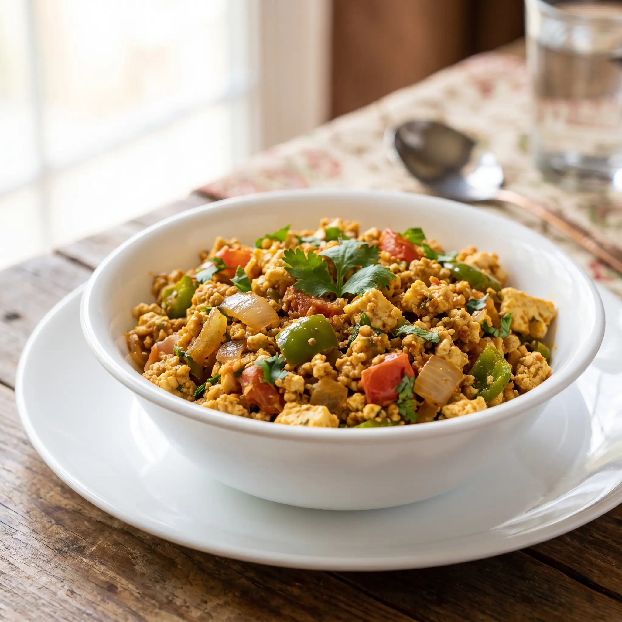 Paneer Bhurji With 2Roti/ 1 Lachha/ 1Naan