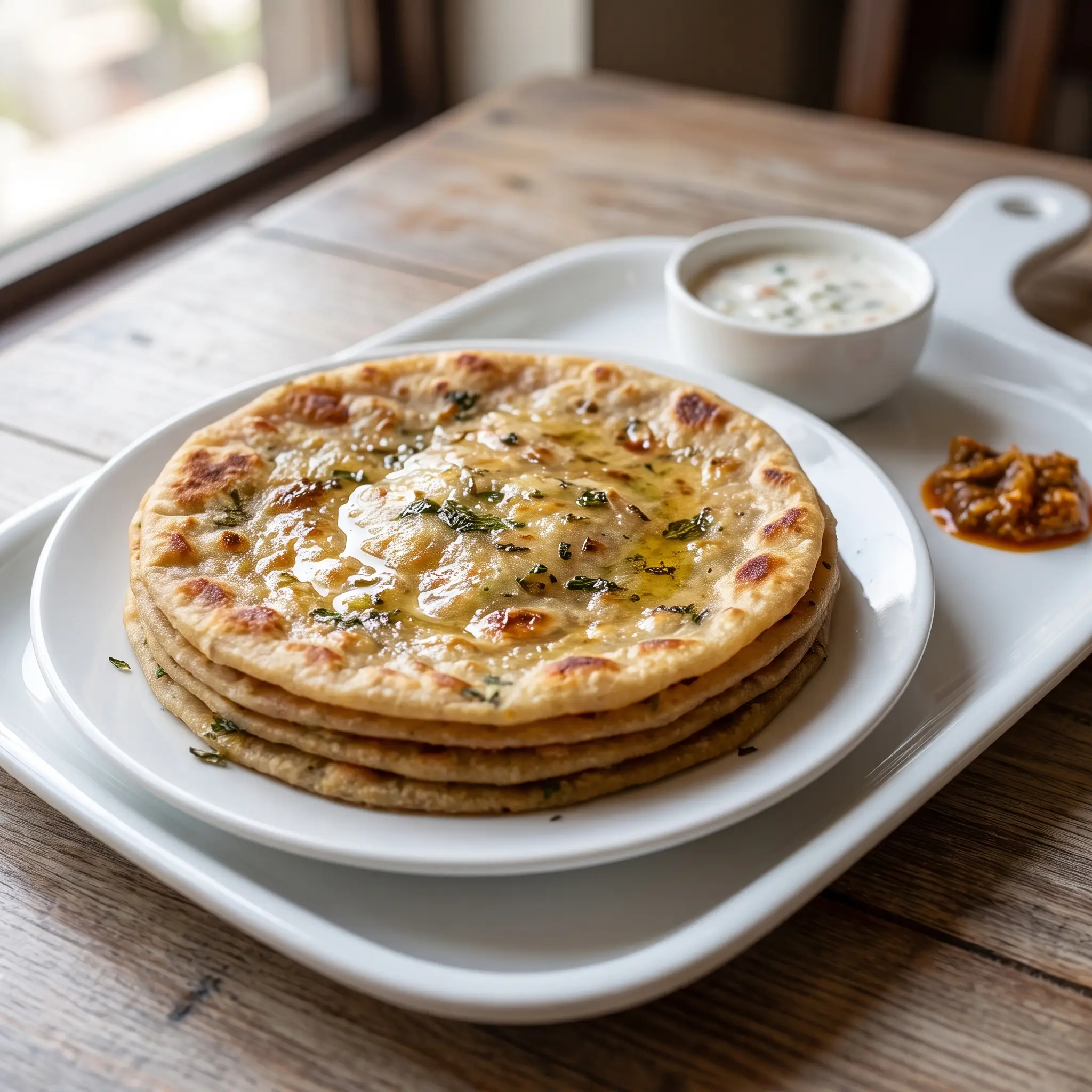 Pudina Paratha