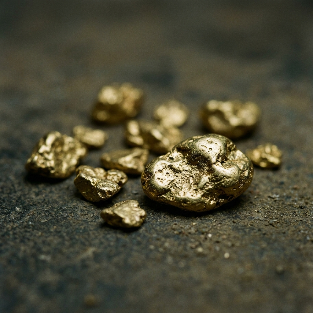 Gold — studio photograph
