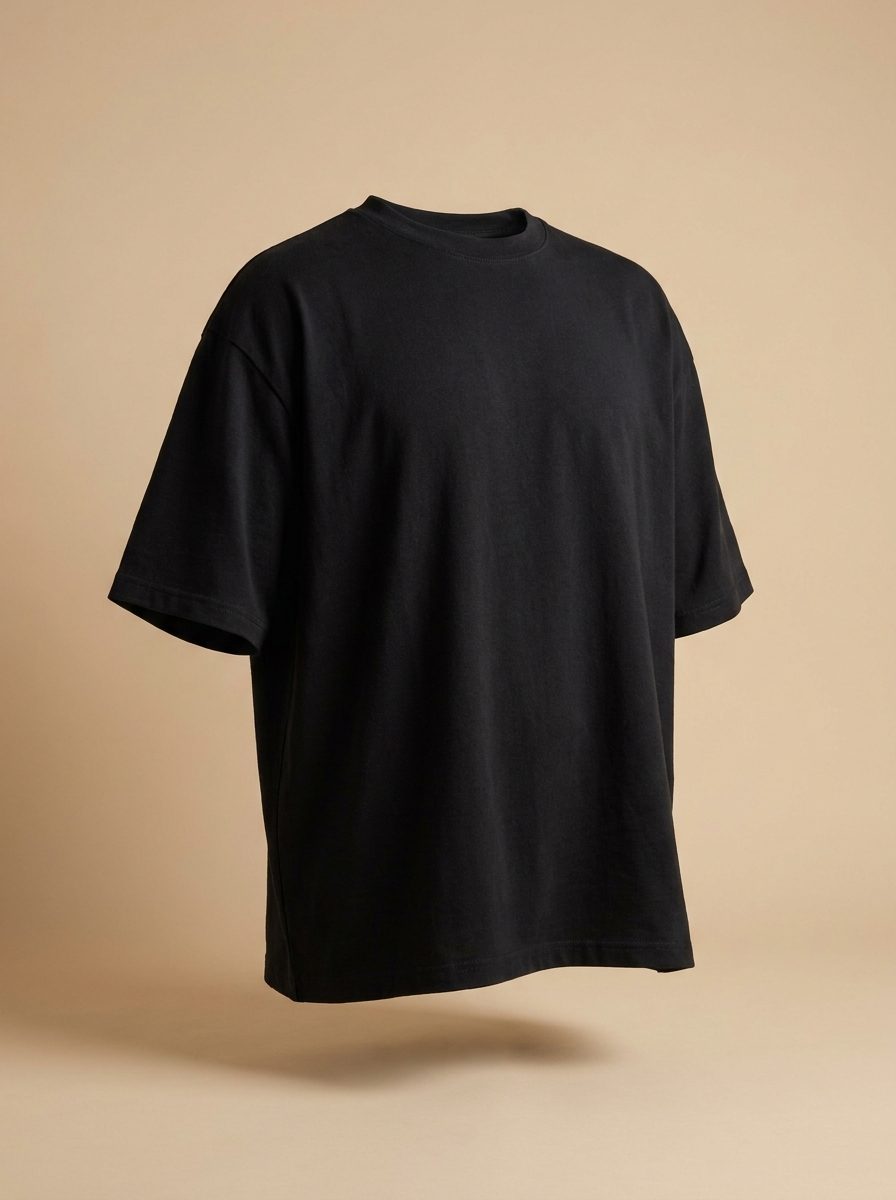 Playera Óxido de algodón negro