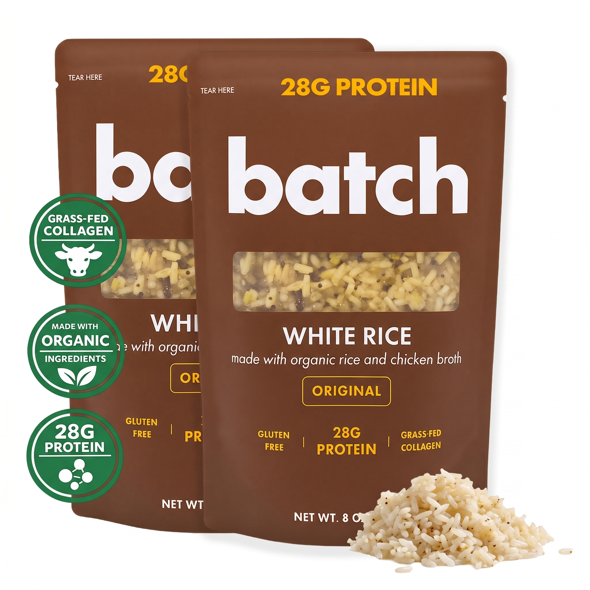 Batch Original Rice — 2 pack