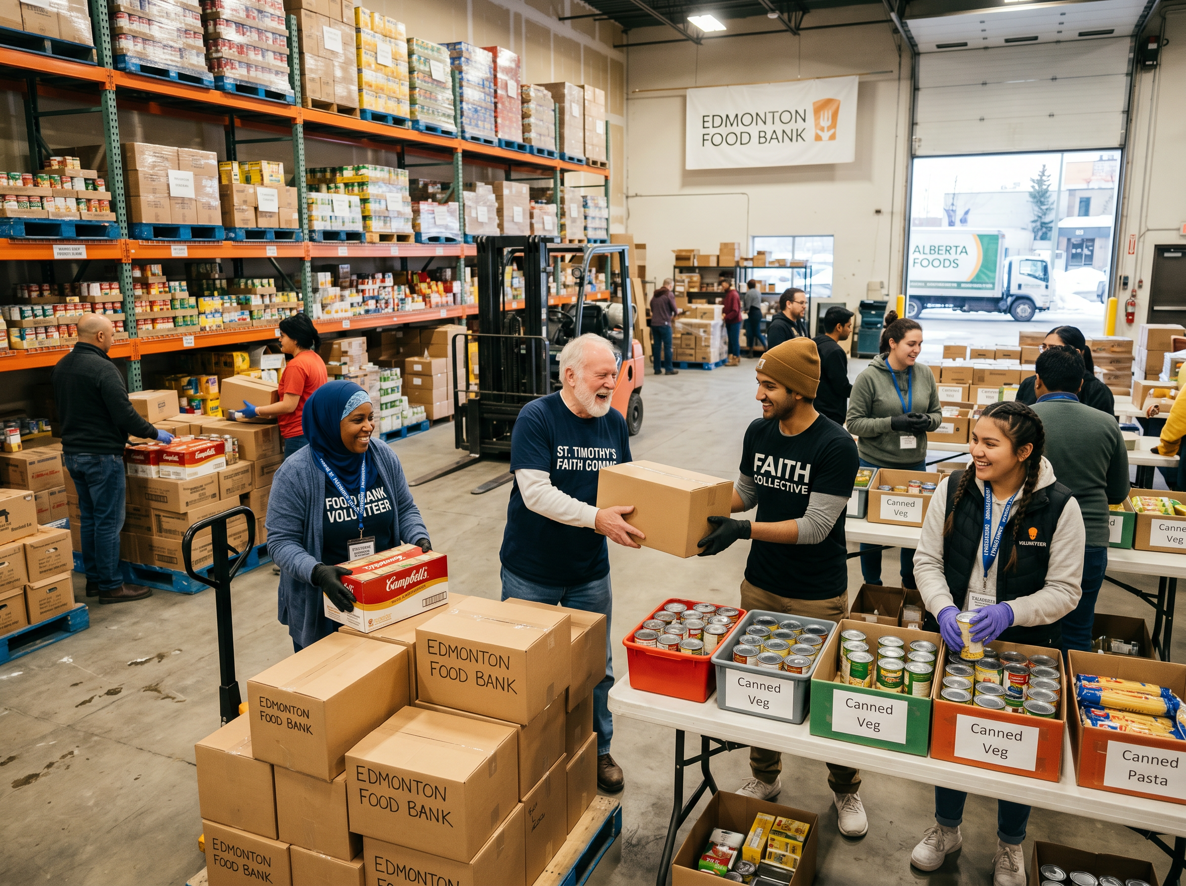 Edmonton Food Bank Tour
