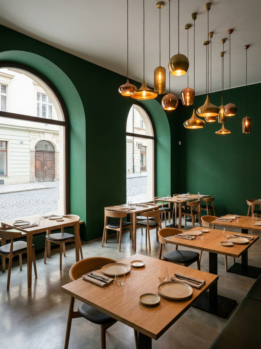 Komerční prostory — prémiová restaurace Praha