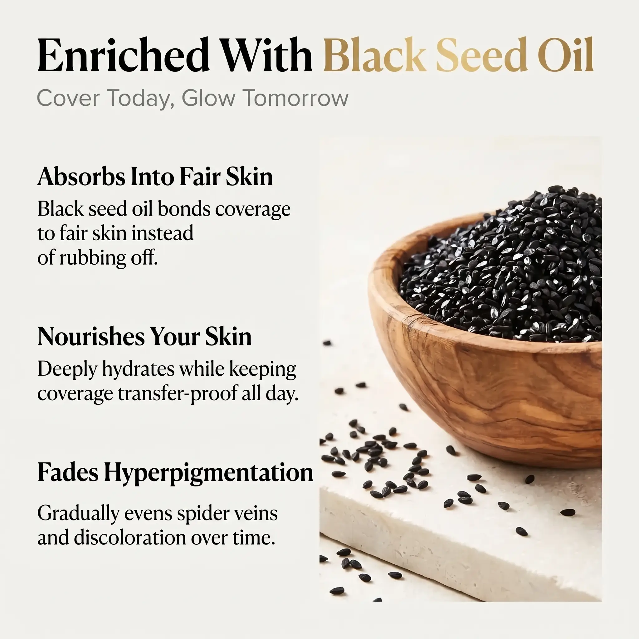 MAEVEN enriched with black seed oil for fair skin