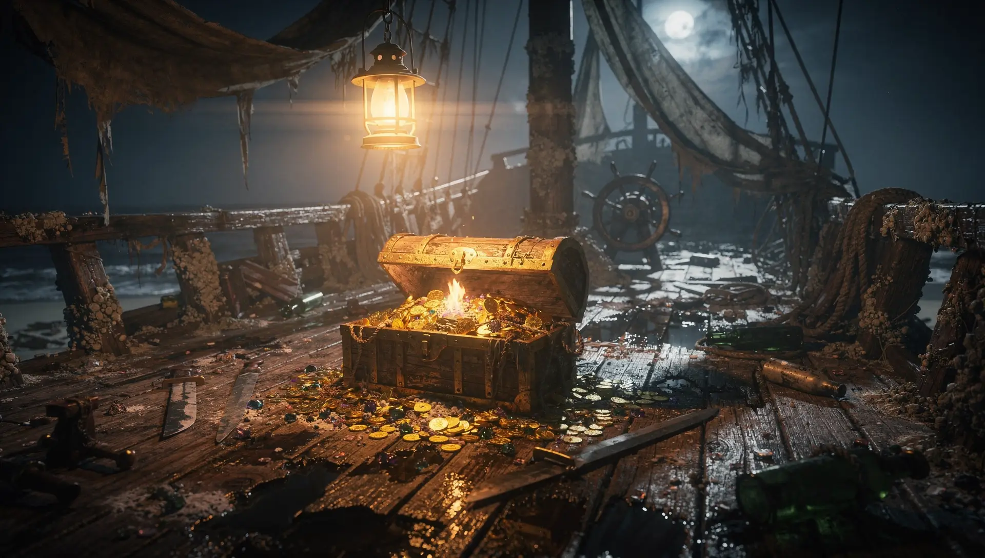 The Shipwreck — Mastermind Escape Games room