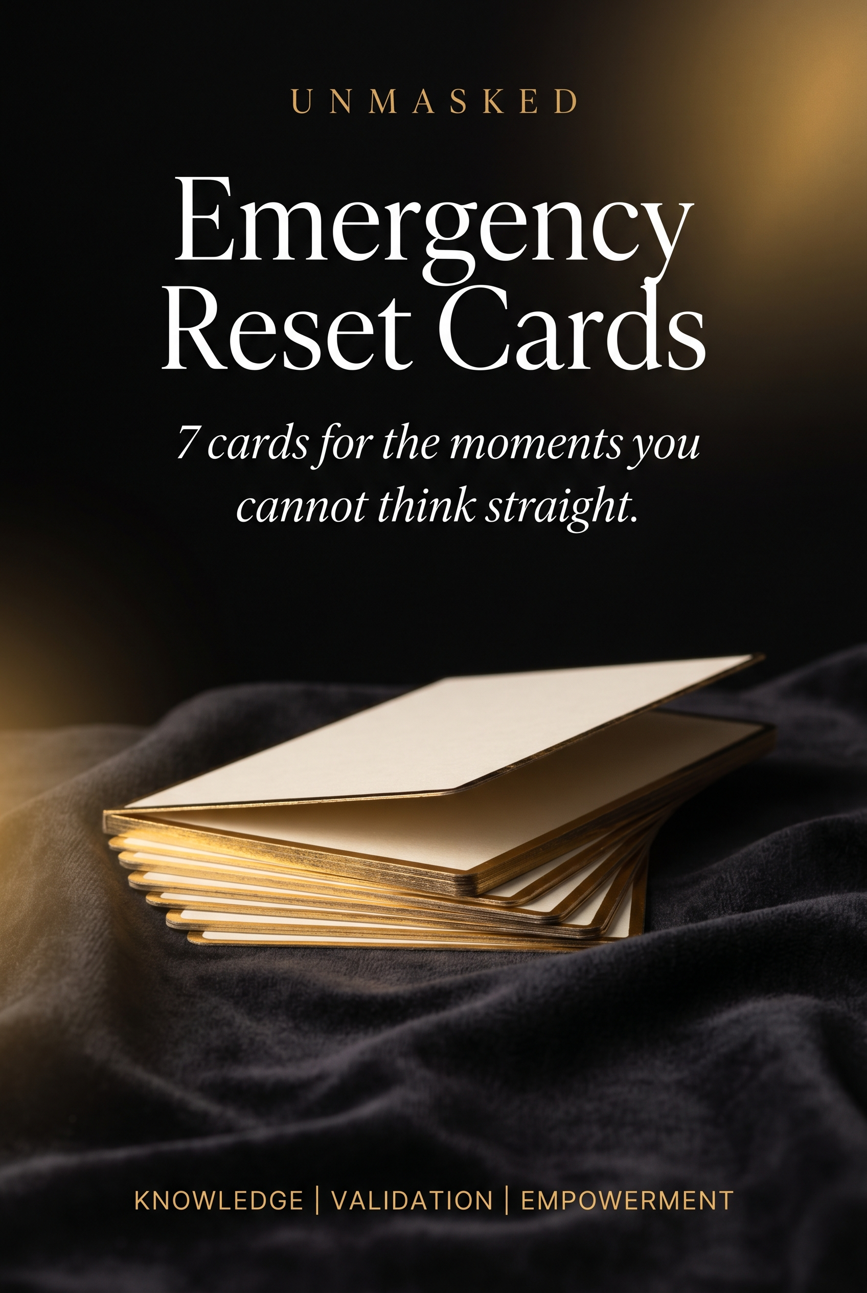 Emergency Reset Cards cover