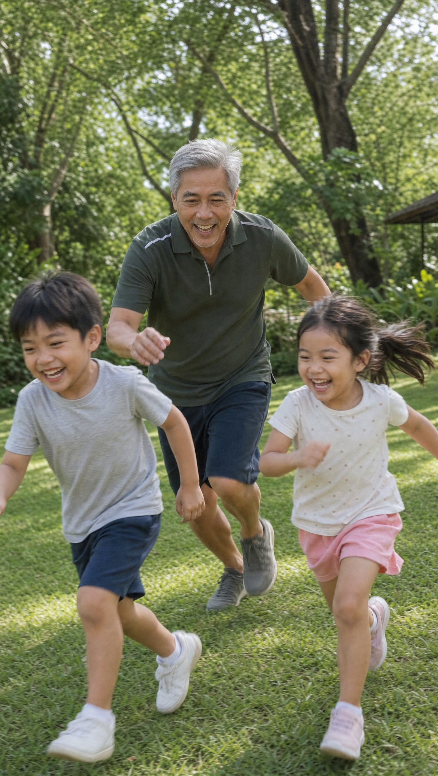 Active Filipino family