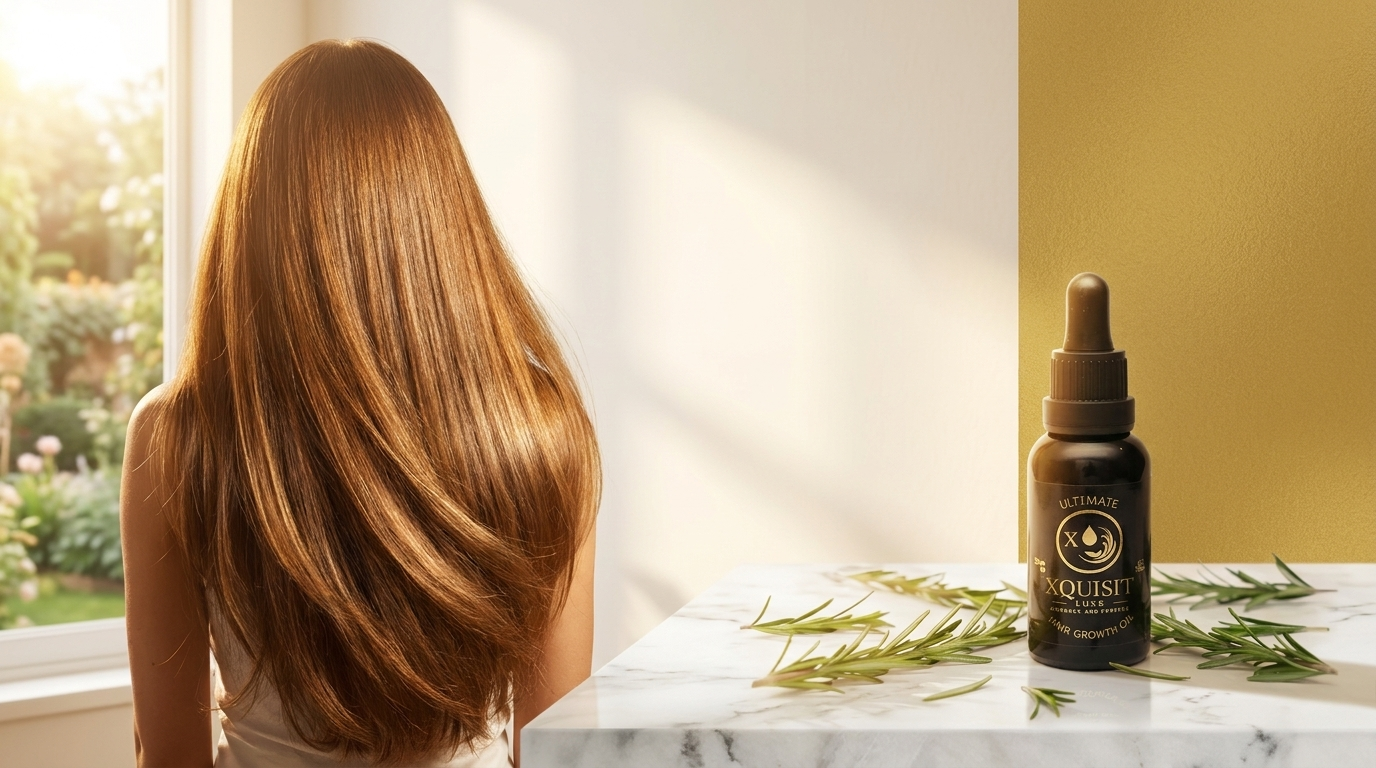 Rosemary oil for hair growth UK — Xquisit Luxe