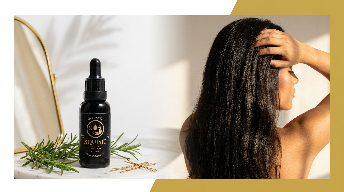Rosemary Oil for Hair Growth UK — Xquisit Luxe