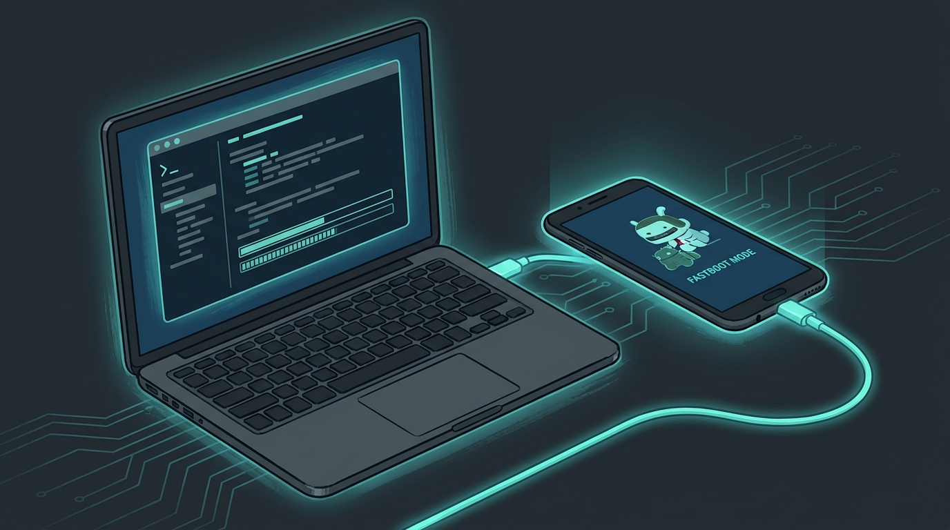 Flashing a patched image via fastboot from a laptop