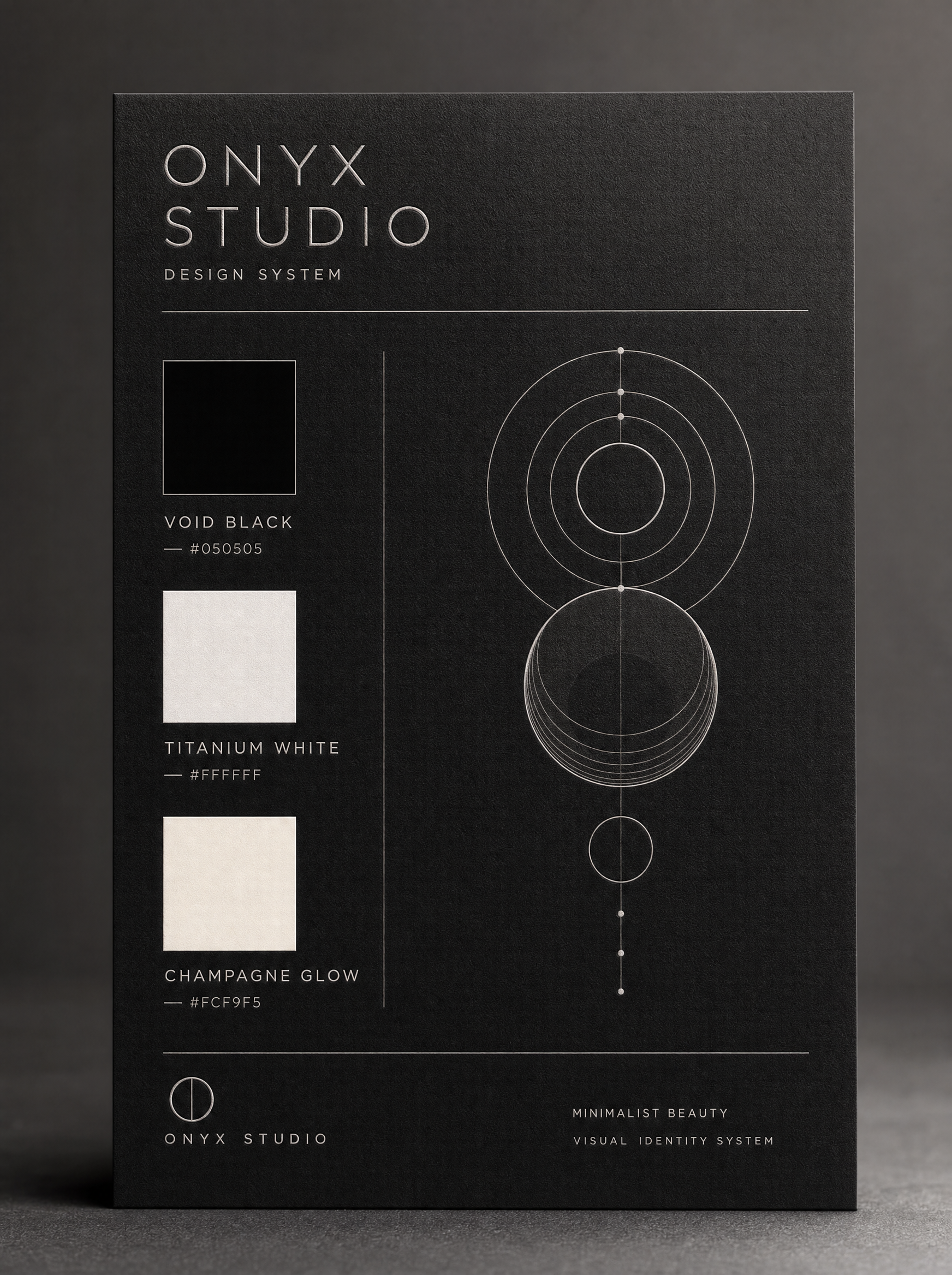 Onyx Studio Brand Specification Sheet
