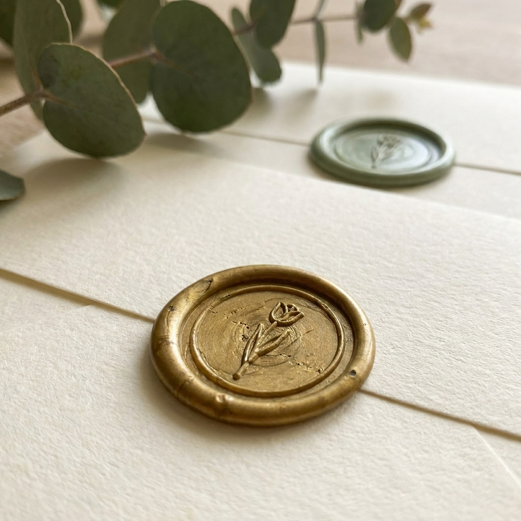 A wax-sealed letter from Connected au