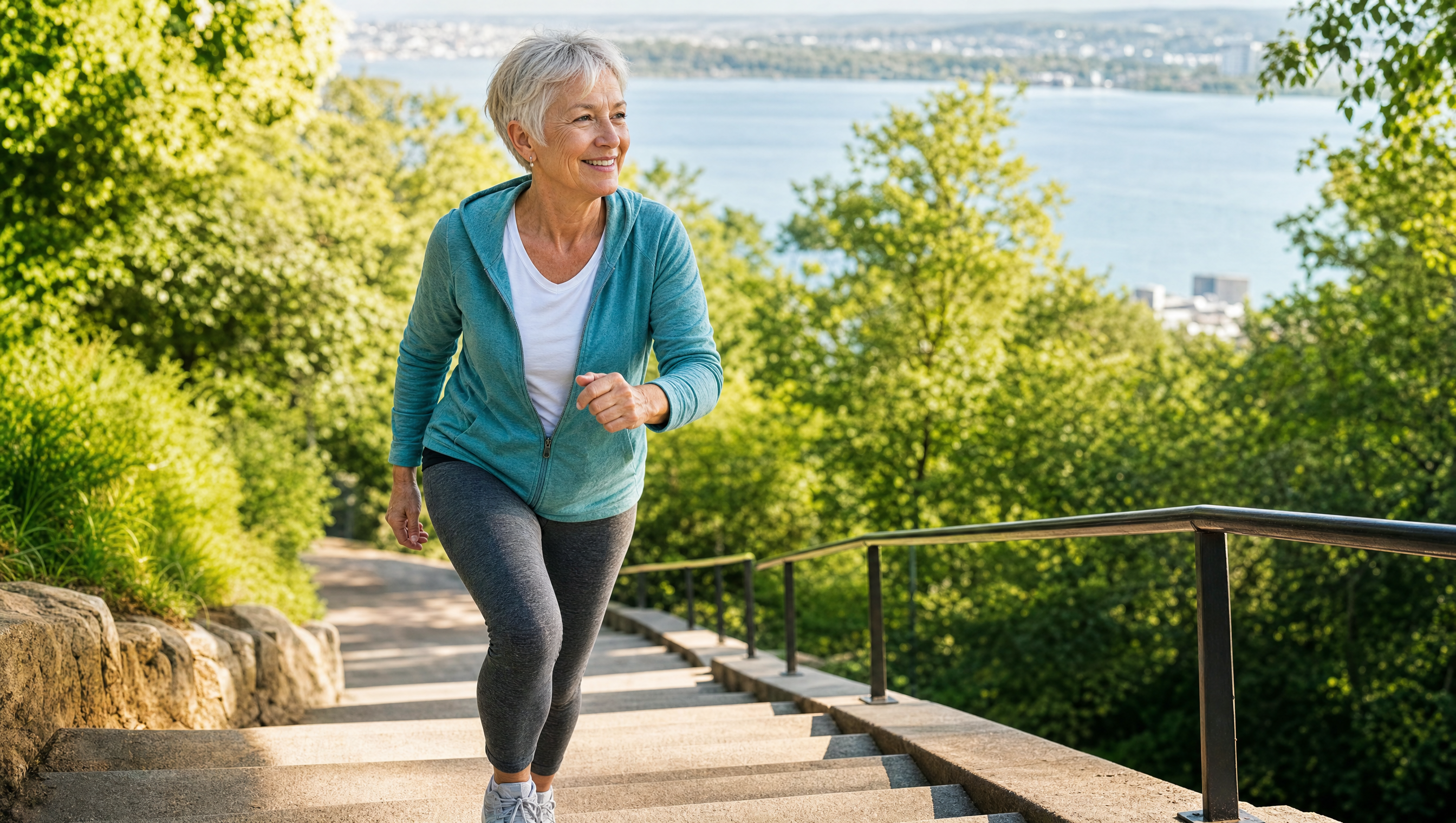 Active, comfortable Saviora customer
