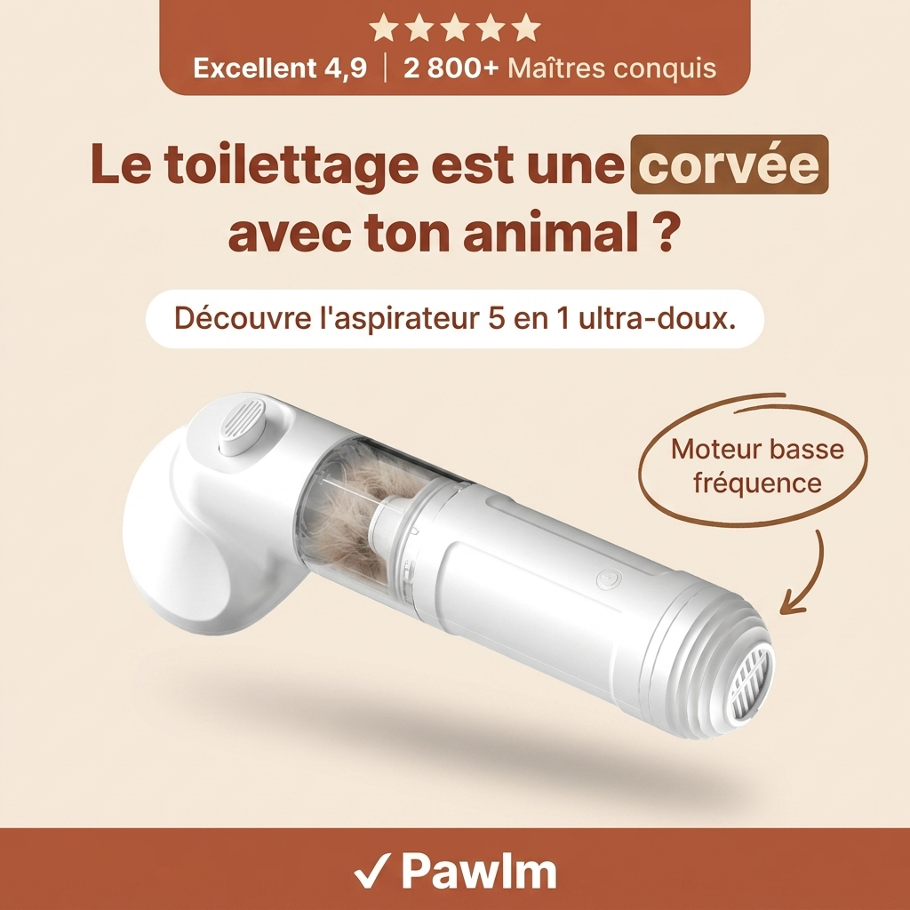 Plus besoin de repasser l'aspirateur après