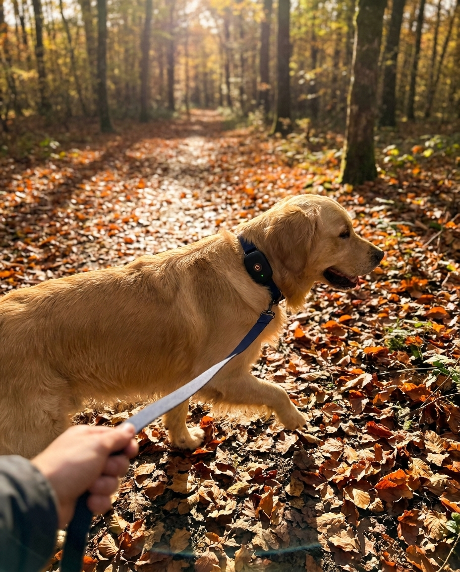 GPS testé en forêt