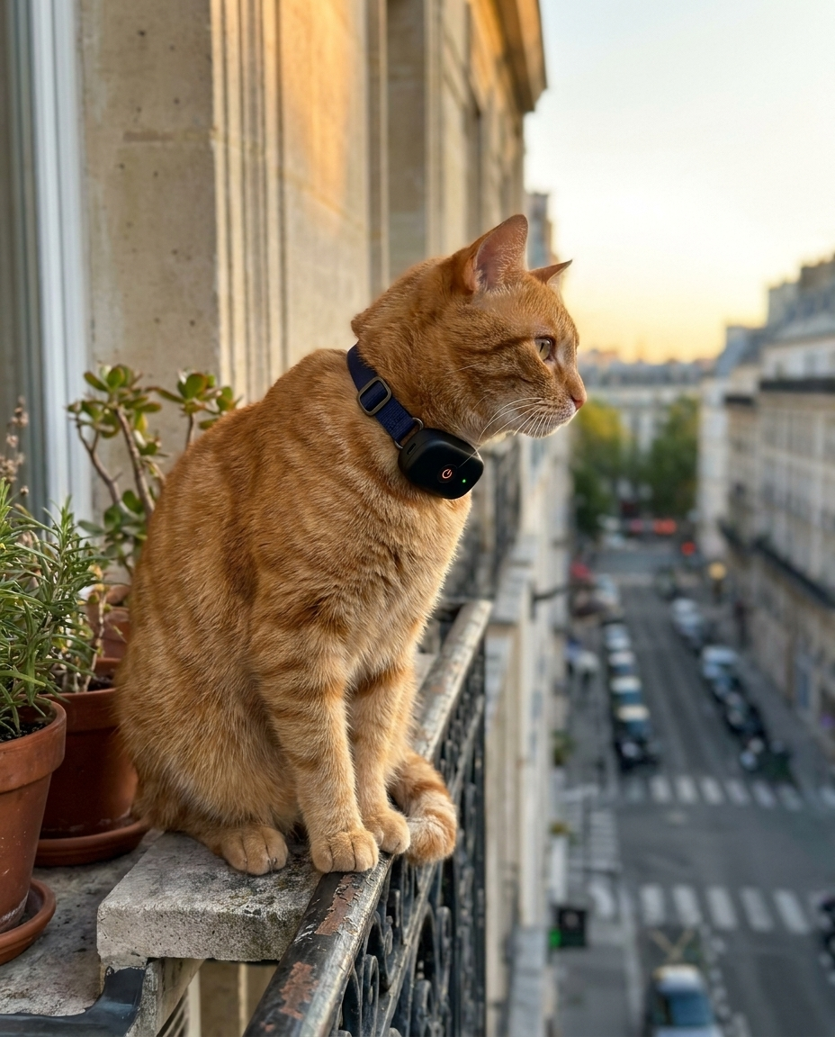 Balcon parisien surveillé