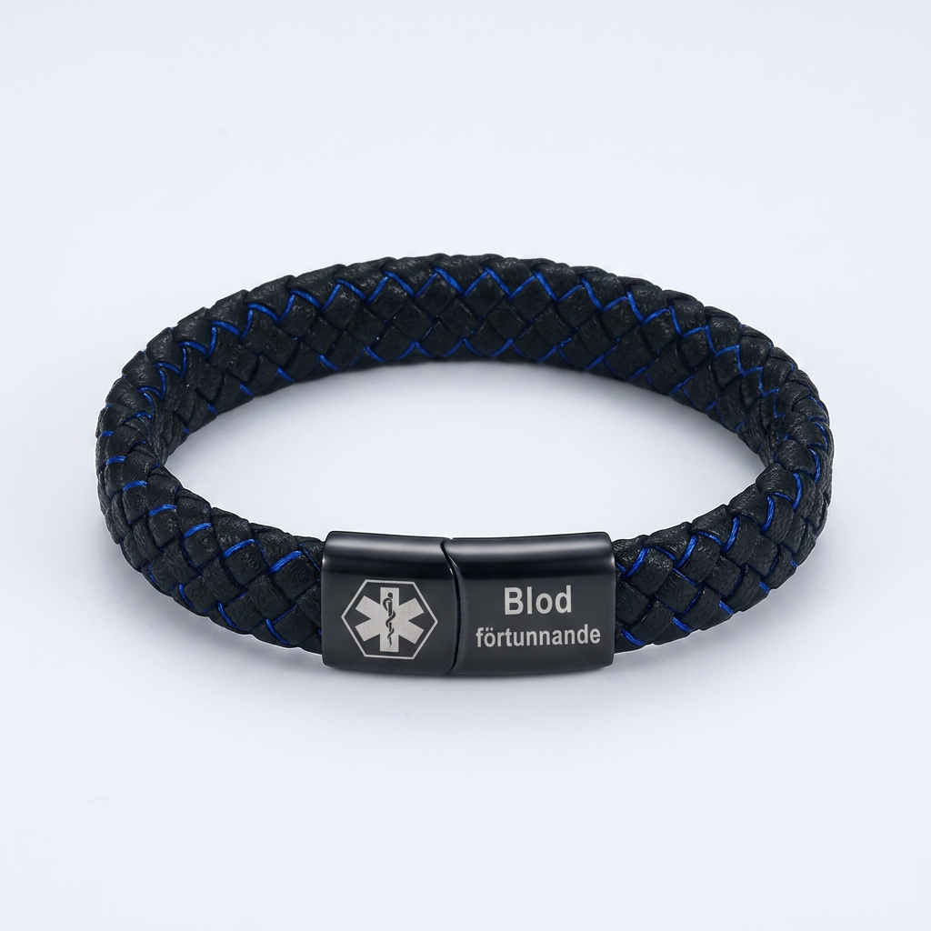 Tryggarmband – armband för dig som tar blodförtunnande