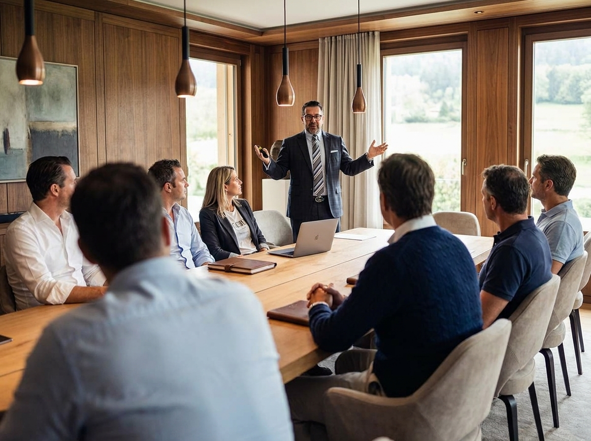 Workshop mit anderen Inhabern