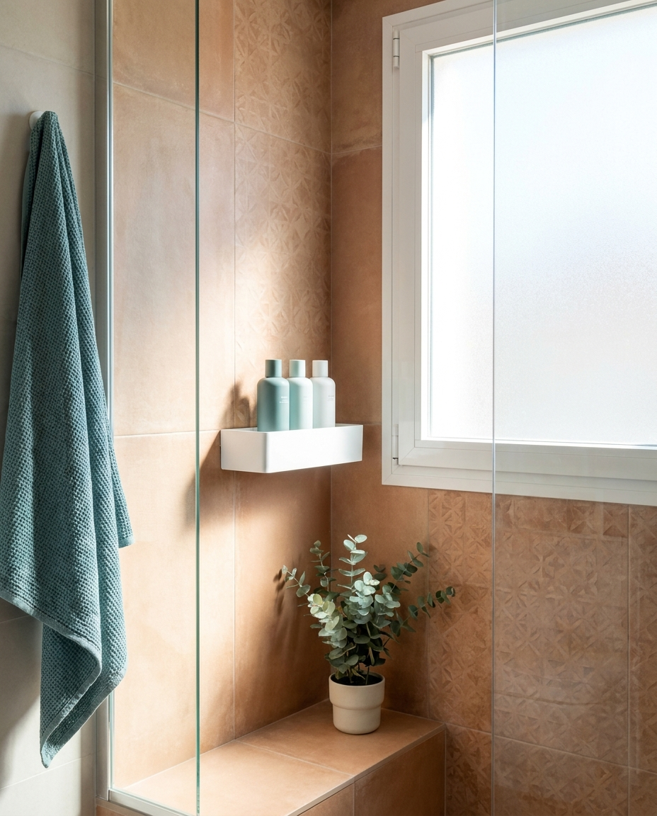 Baño y escritorio sin caos