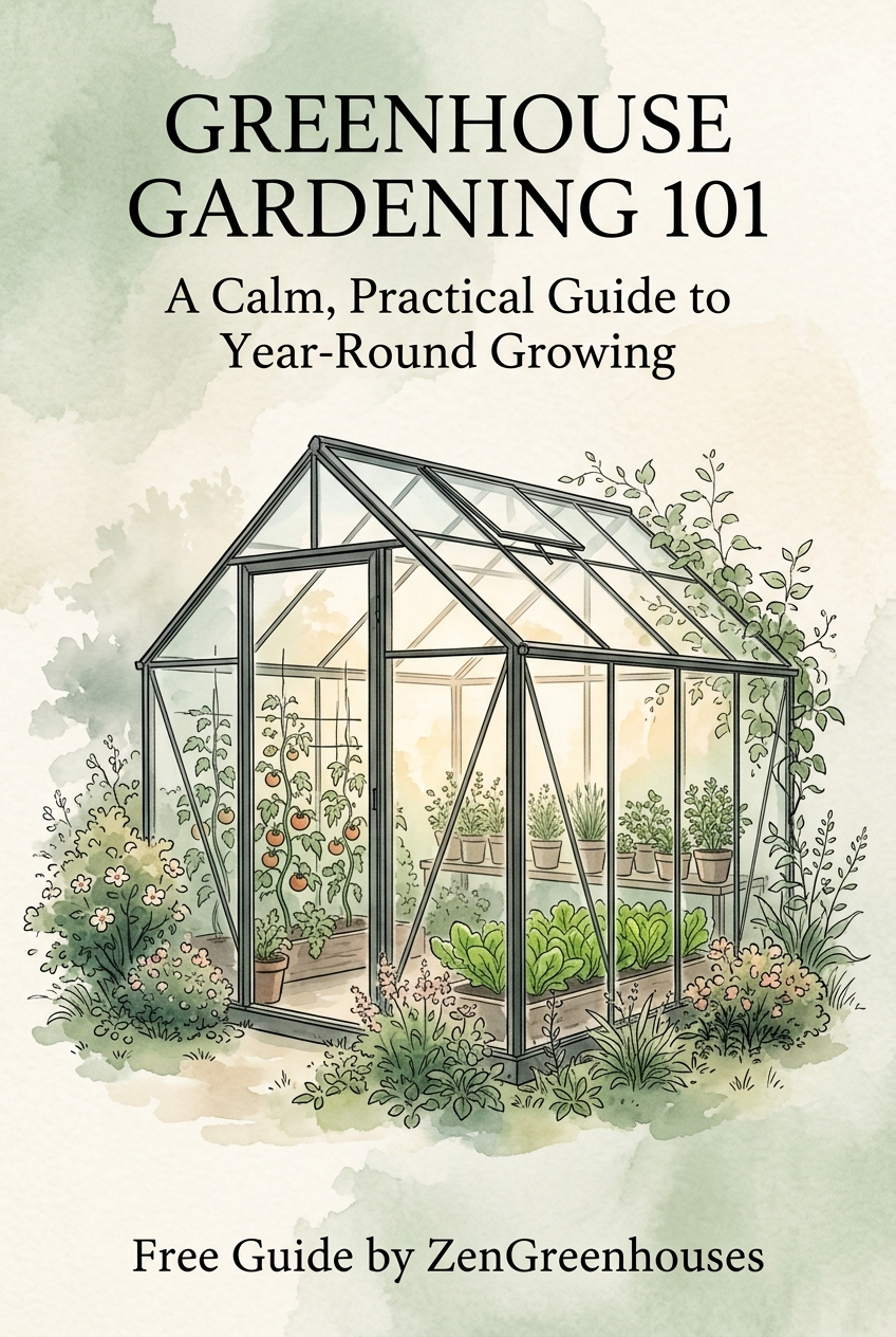 Greenhouse Gardening 101 - Free 60-page Guide