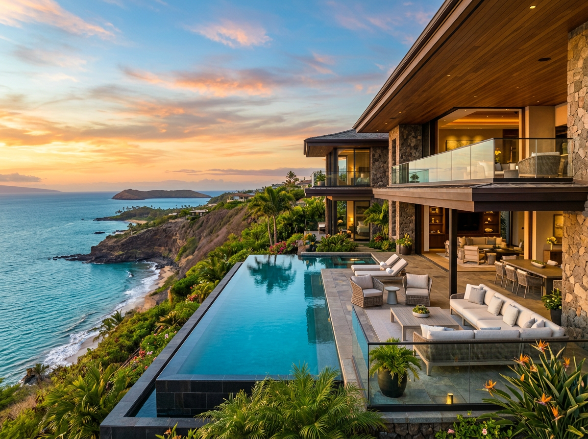 Wailea hillside villa, Maui