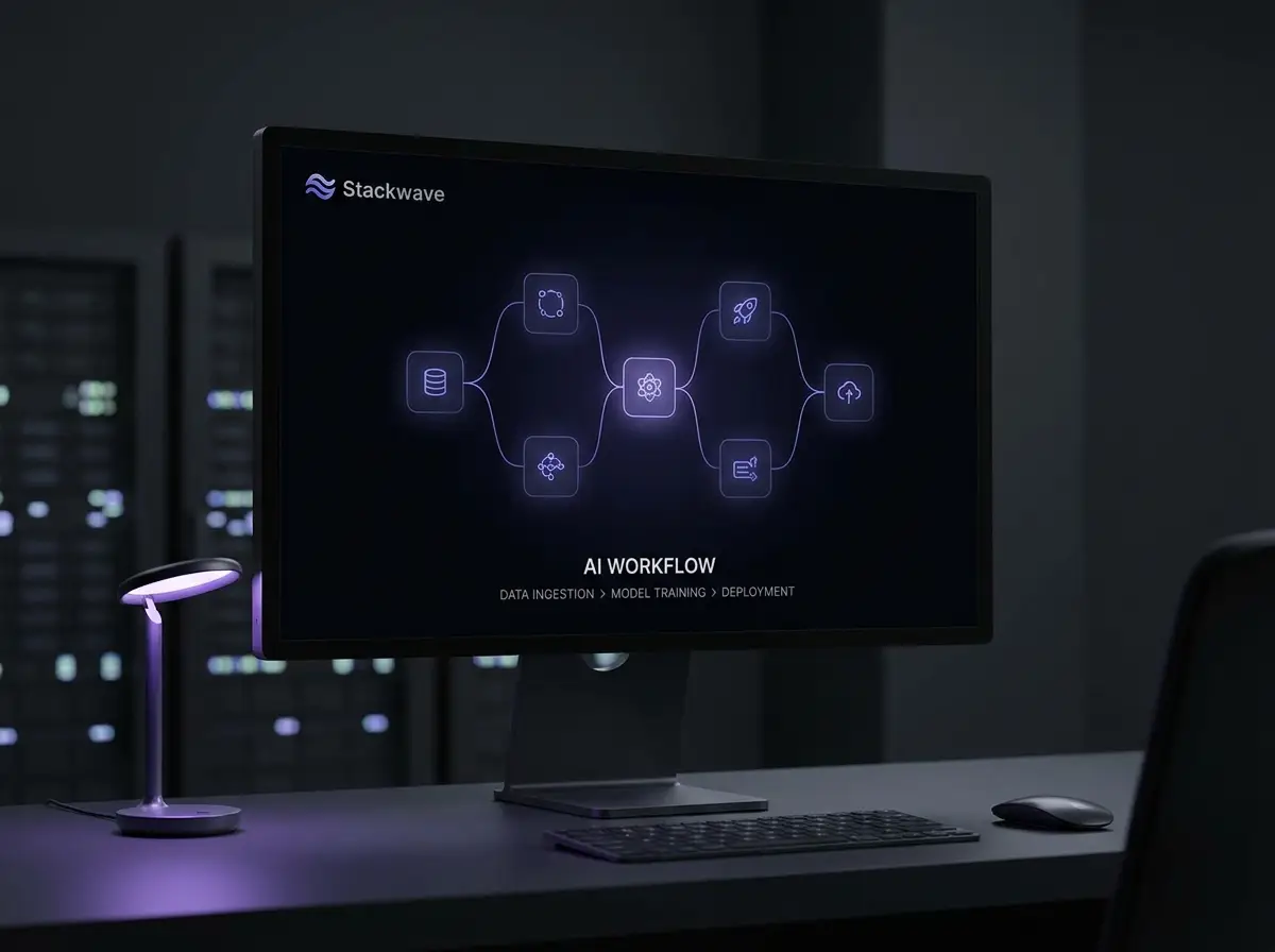 Stackwave feature ad concept