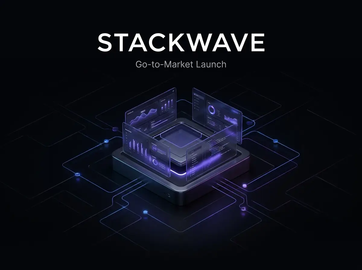 Stackwave go-to-market launch concept