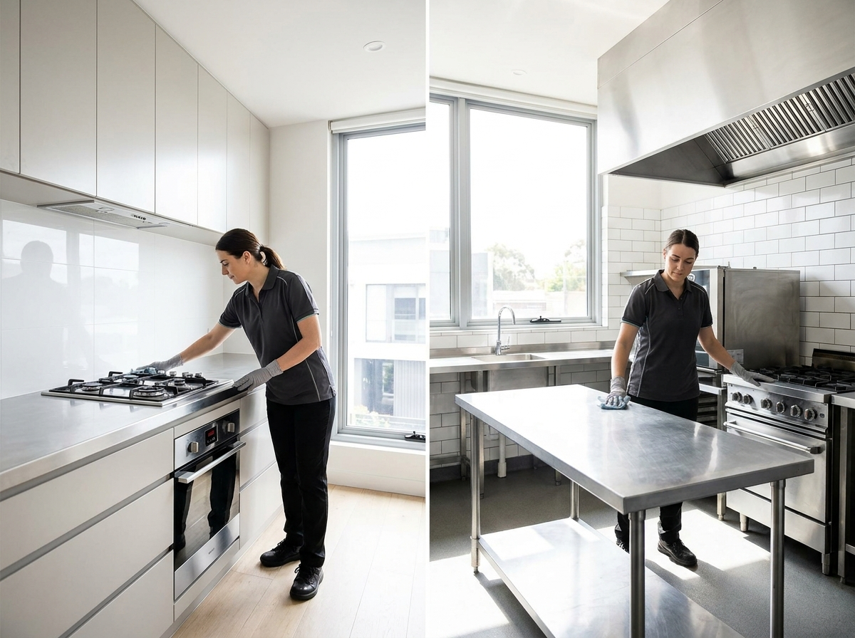 Kitchen cleaning in an Eastern Suburbs Sydney home and restaurant by Clean Effortlessly