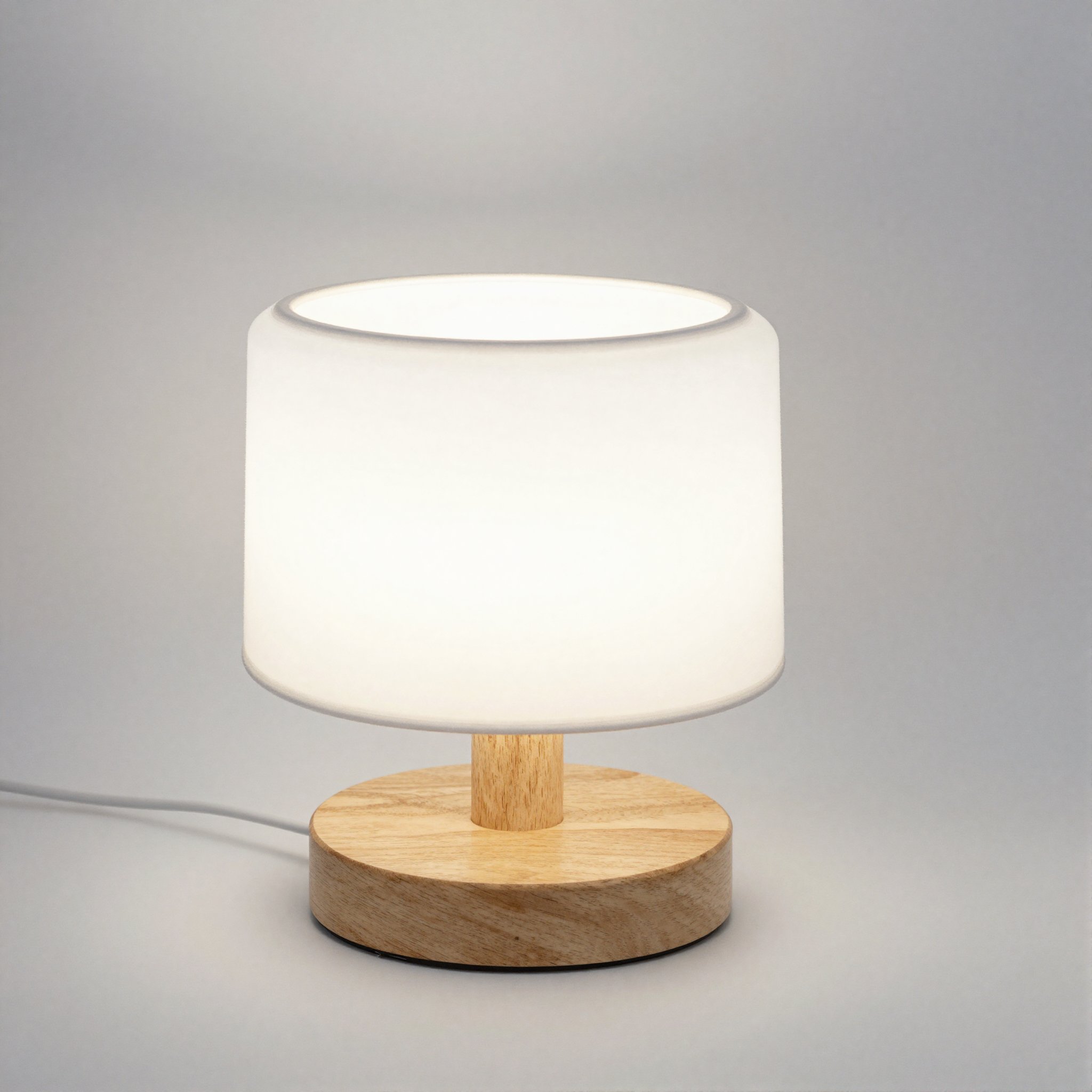 Minimalist Bedside Lamp detail