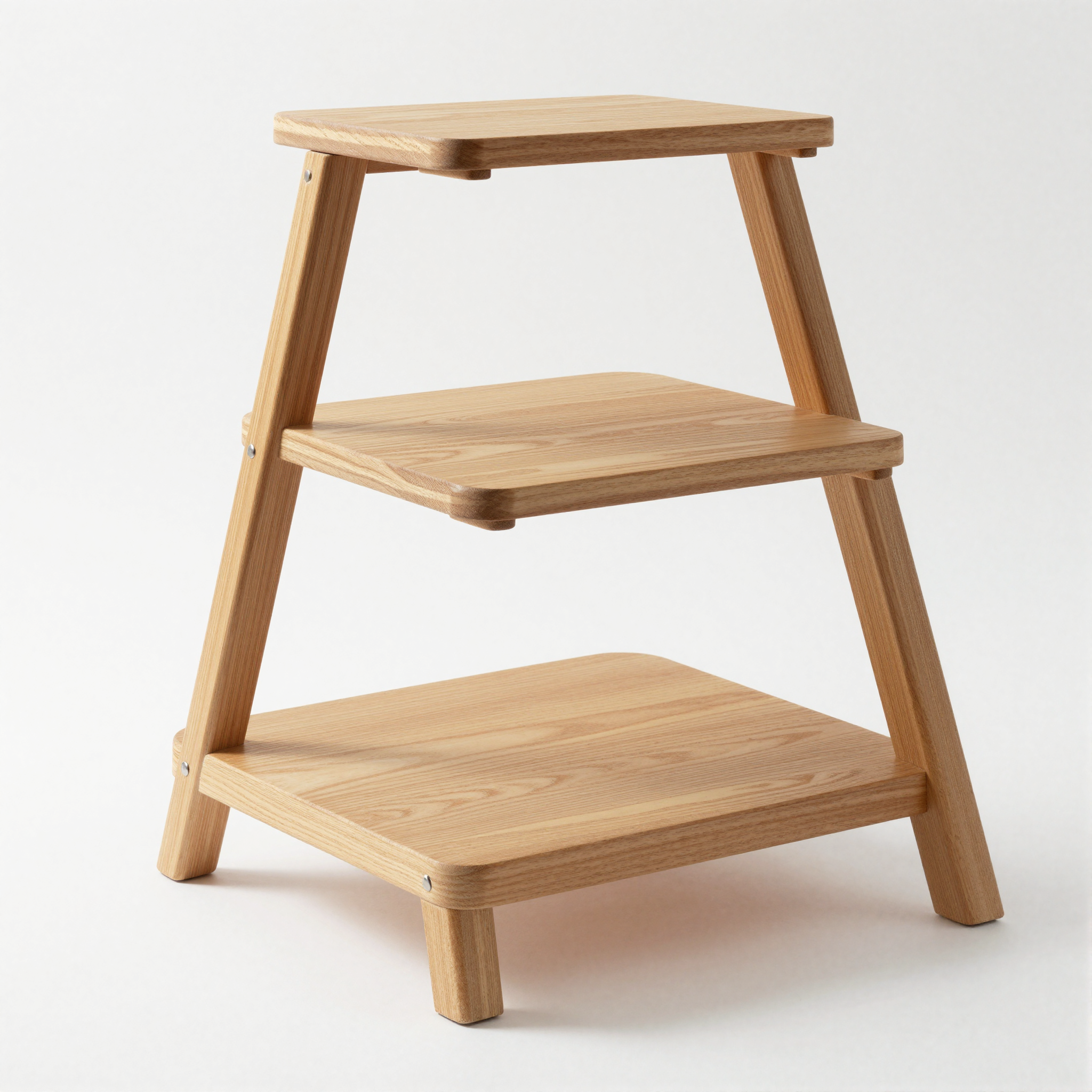Standing Bamboo Plant Stand detail