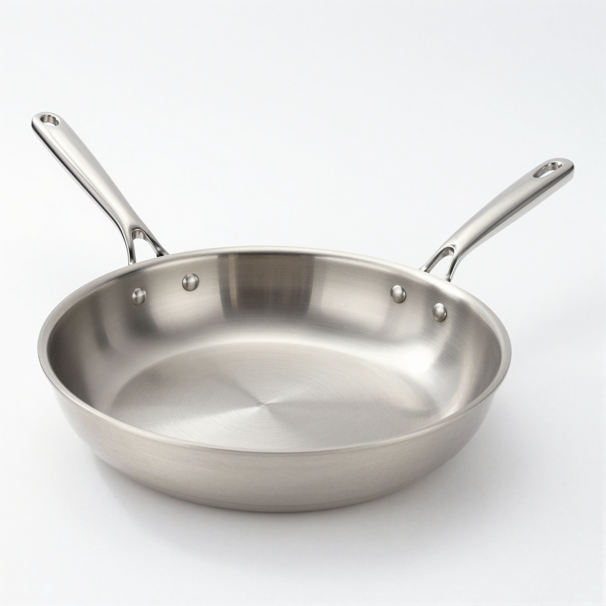 Tri-Ply Stainless Steel Frying Pan