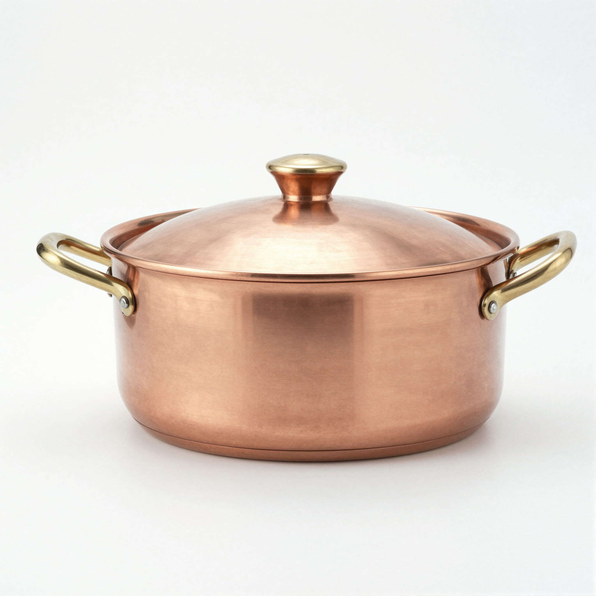 Copper Tri-Ply Saucepan detail