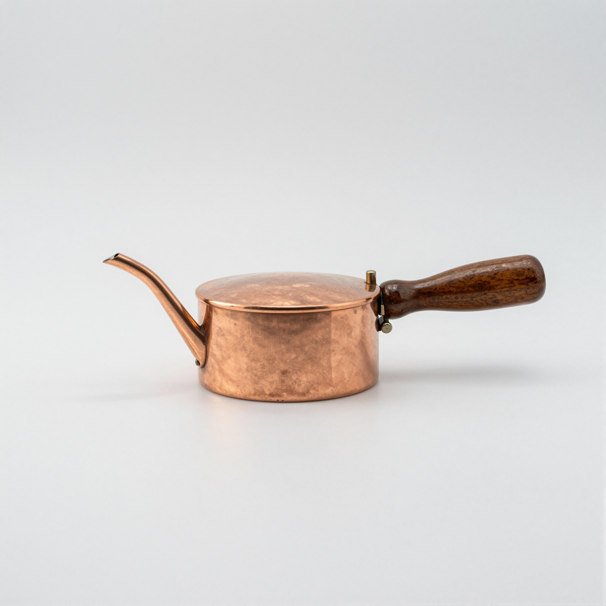 Copper Butter Warmer detail